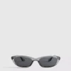 Slanke solbriller i cat-eye-stil