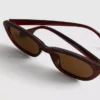 Slanke solbriller i cat-eye-stil