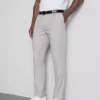 Slim fit-bukser med dobby-struktur