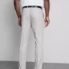 Slim fit-bukser med dobby-struktur