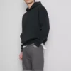 Slim-fit denimshorts med mellemhøj talje