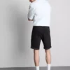 Slim-fit denimshorts med mellemhøj talje