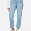 Slim-fit jeans med lige ben | regular