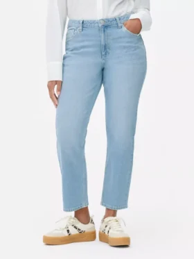 Slim-fit jeans med lige ben | regular