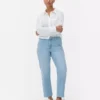 Slim-fit jeans med lige ben | regular