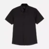 Slim fit-skjorte med korte ærmer