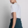Slim-fit stretch-Shorts med korte ærmer