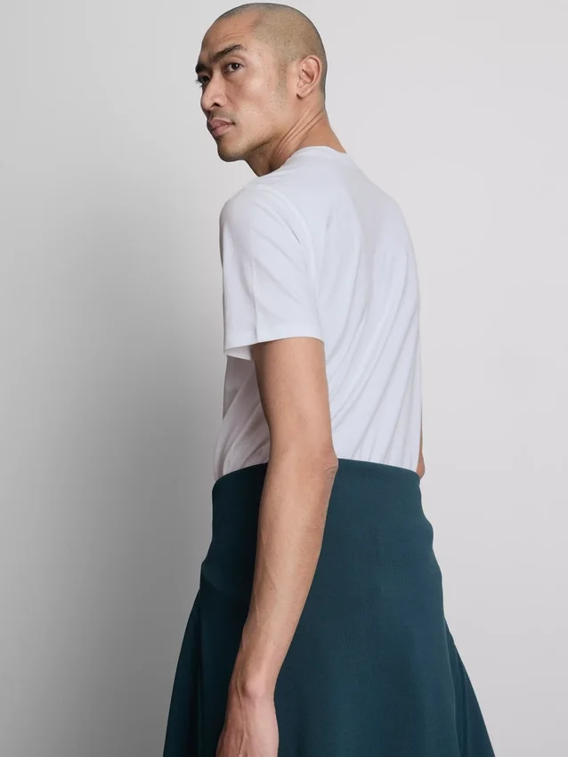 Slim-fit stretch-Shorts med korte ærmer