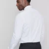 Slim fit stretch-skjorte med knapper