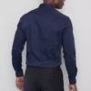 Slim fit stretch-skjorte med knapper