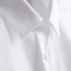 Slim fit stretch-skjorte med knapper
