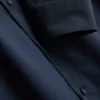 Slim fit stretch-skjorte med knapper