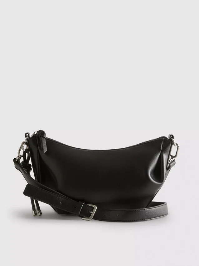 Sling-crossbody-taske i imiteret læder