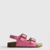Slingback-sandaler med dobbelt spænde