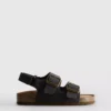 Slingback-sandaler med dobbelt spænde