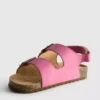 Slingback-sandaler med dobbelt spænde