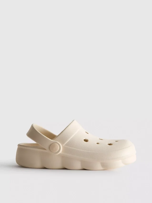 Slingback-strandklodser
