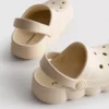 Slingback-strandklodser