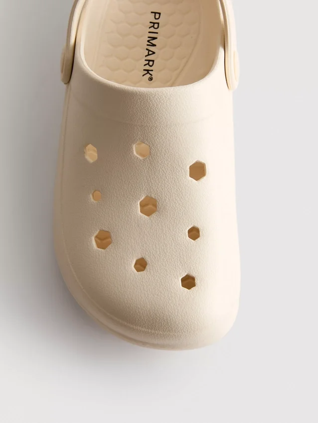 Slingback-strandklodser