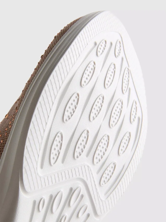 Slip-on-sneakers med diamanté-detaljer