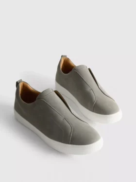 Slip-on sneakers med lavt skaft