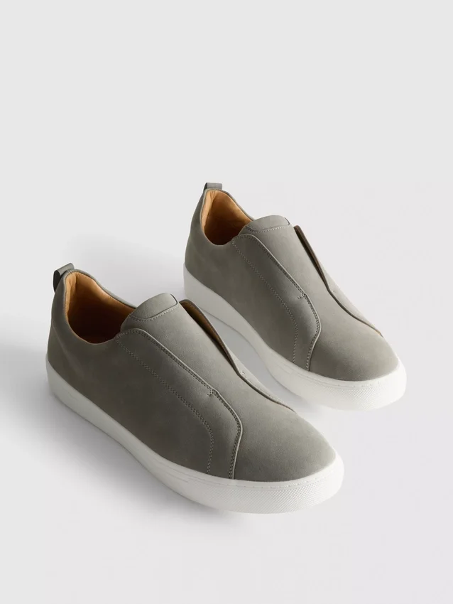Slip-on sneakers med lavt skaft