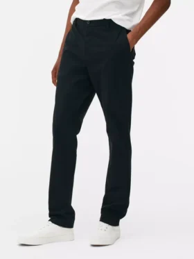 Smalle stretch-chinoer