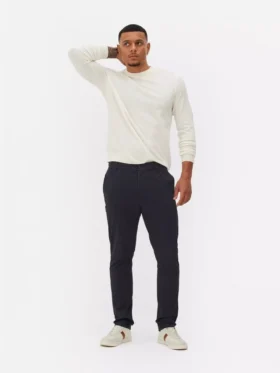 Smalle stretch-chinoer