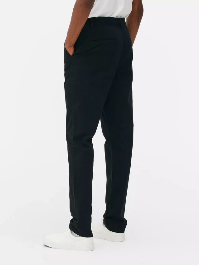 Smalle stretch-chinoer