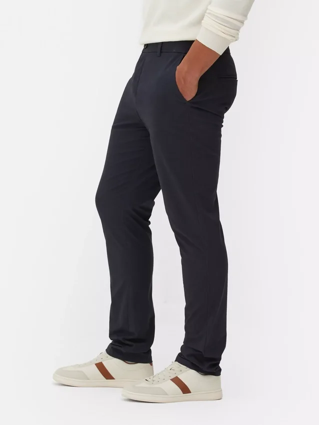 Smalle stretch-chinoer