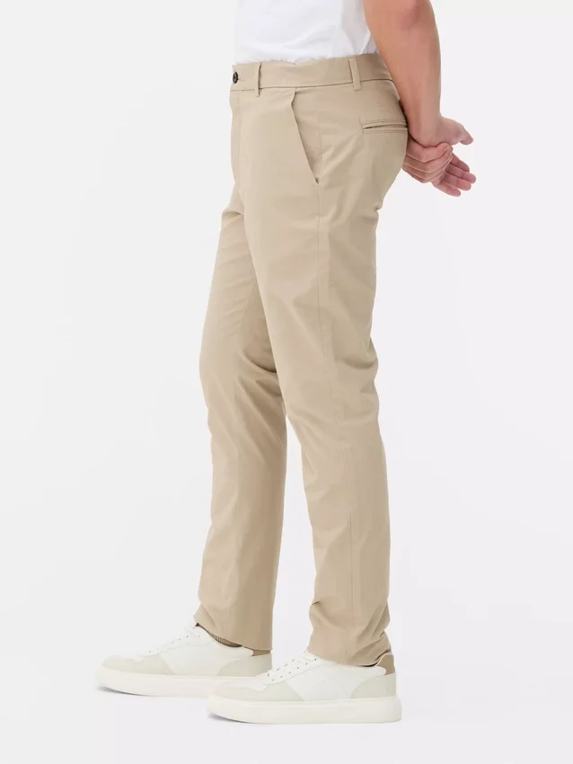Smalle stretch-chinoer