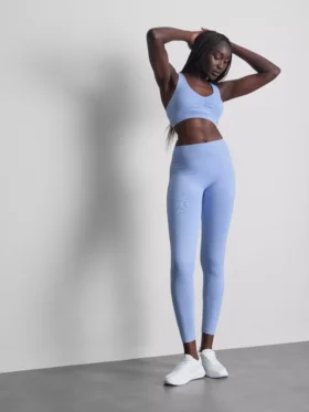 Sømløs aktiv crop top med stropper