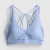 Sømløs aktiv crop top med stropper