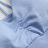 Sømløs aktiv crop top med stropper