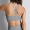 Sømløs, højglans aktiv crop top