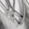 Sømløs, højglans aktiv crop top