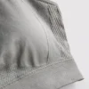 Sømløs, højglans aktiv crop top