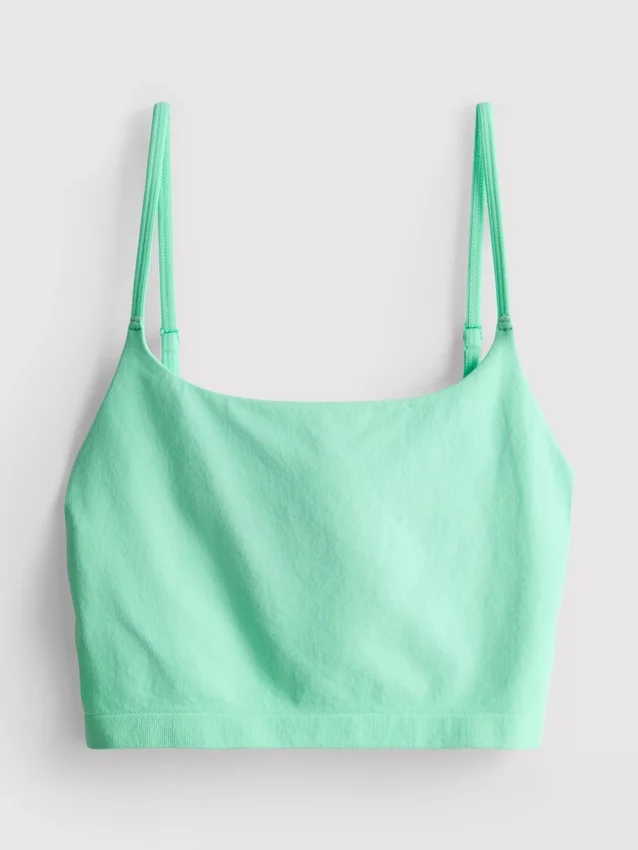 Sømløs, kort cami-top