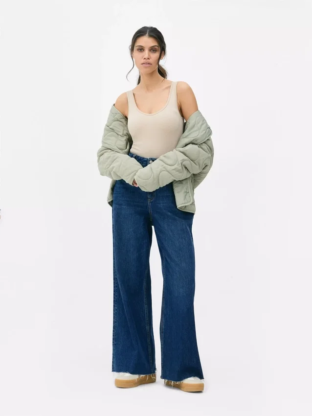 Sømløs ribbet bodysuit