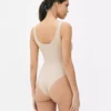 Sømløs ribbet bodysuit