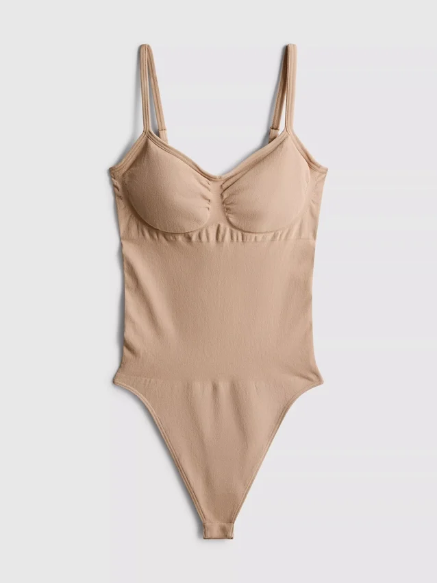 Sømløs Shapewear-bodysuit med g-streng