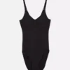 Sømløs Shapewear bodysuit med rund halsudskæring