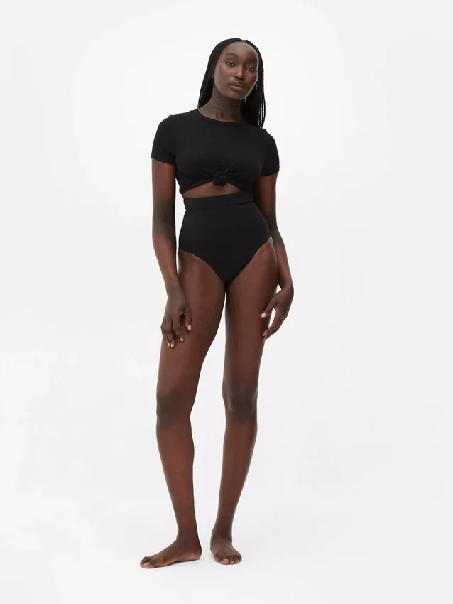 Sømløs Shapewear-string med høj talje