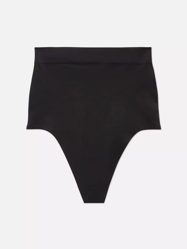 Sømløs Shapewear-string med høj talje