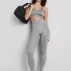 Sømløse, højglansede active leggings