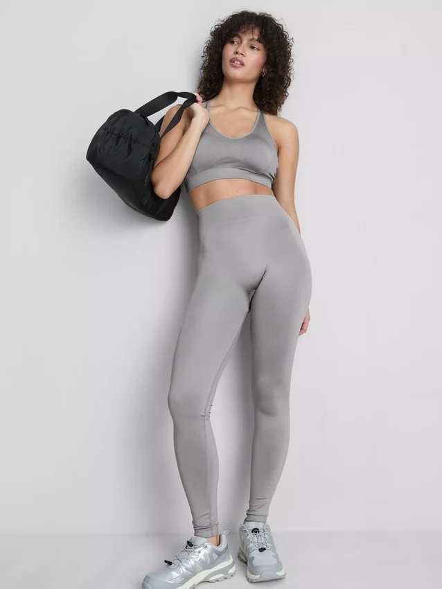 Sømløse, højglansede active leggings