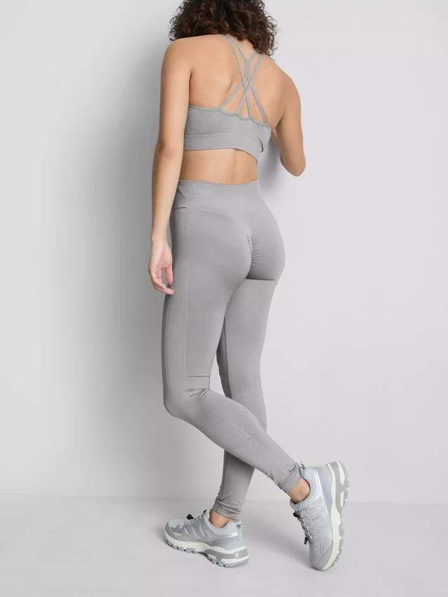 Sømløse, højglansede active leggings