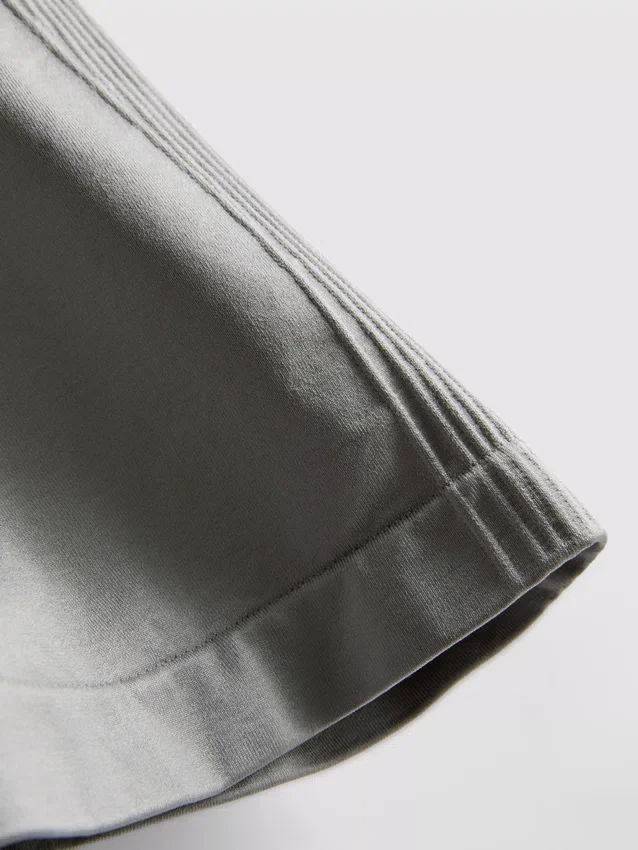 Sømløse, højglansede sportshorts