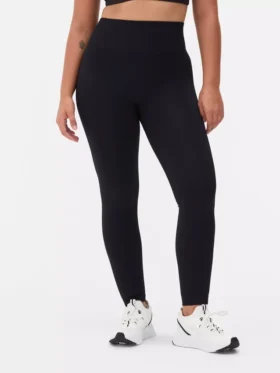 Sømløse leggings med høj talje
