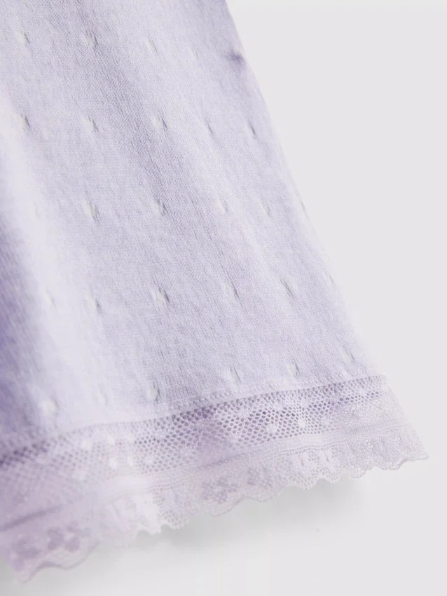 Sømløse pyjamasser med kort top og shorts